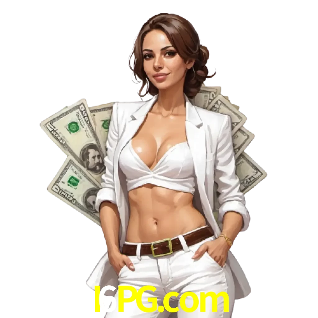 woman with money playing in i6pg bet casino